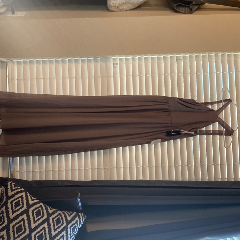 Brand new floor length dress